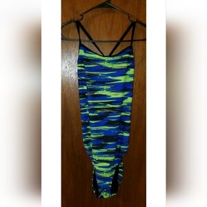 Rise Racerback Swimsuit Sz 36